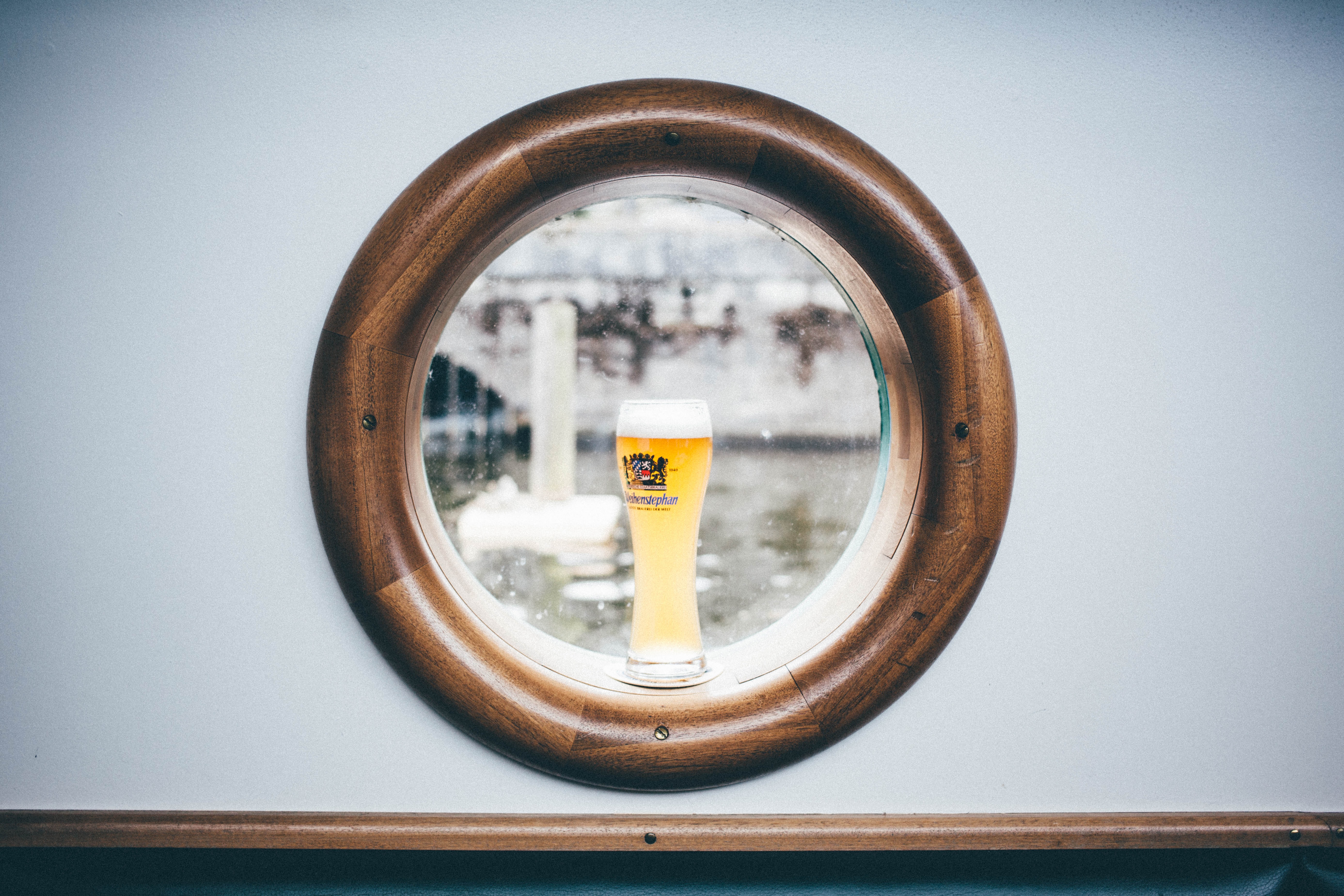 Beer on a vessel