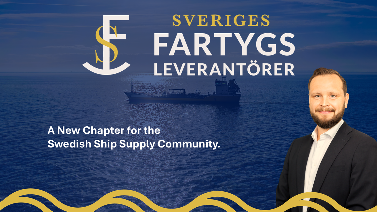 Chair of Sveriges Fartygsleverantörer, Carl Forsman, explains the change